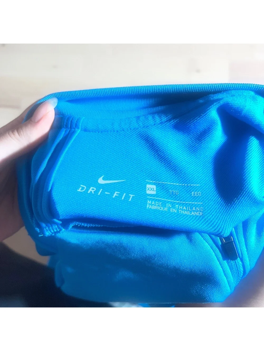 Nike Dri-FIT FC Barcelona Performance Drill Top (Blue, XXL)